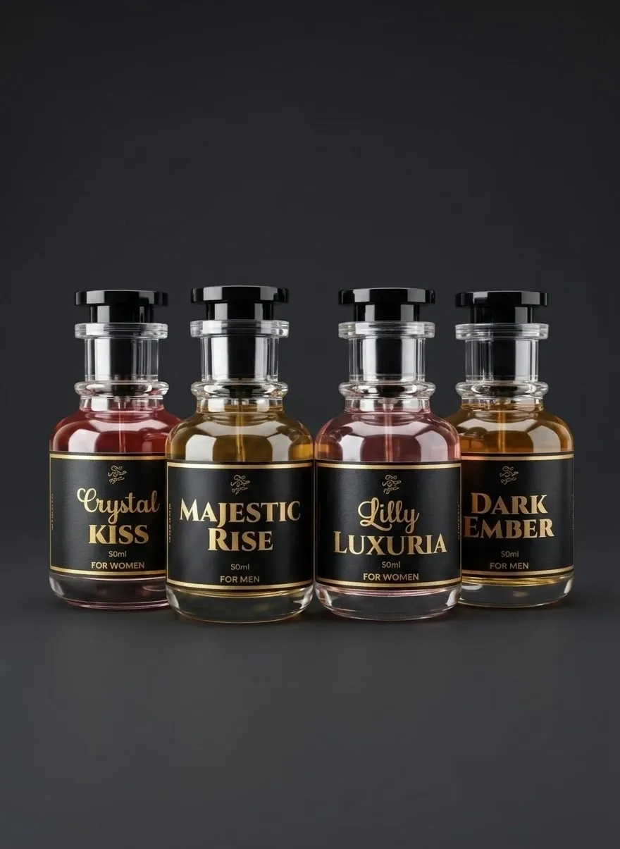 Amber Whisper Perfume Bottle